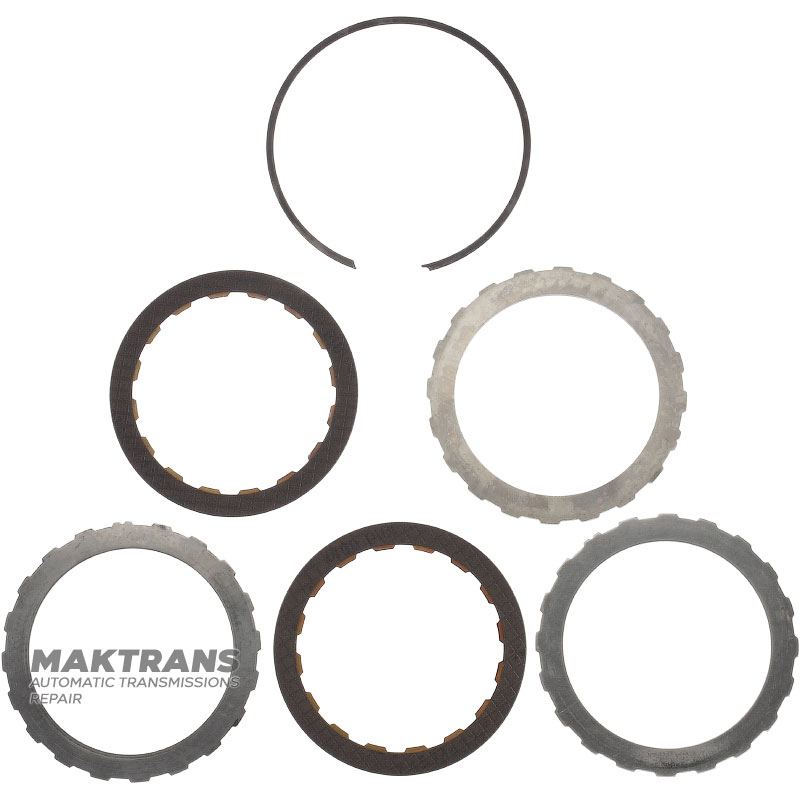 Барабан Overdrive Clutch A4LD, 4R44E, 4R55E, 5R55E, 5R55N, 5R55S, 5R55W FOTZ-7L669-A - барабан з втулкою, 2 фрикційні диски (загальна товщина комплекту 12.10 мм)