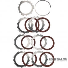 Комплект сталевих та фрикційних дисків C5 Clutch ALLISON 1000 – 6 фрикційних дисків (загальна товщина комплекту 48.80 мм)