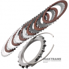 Комплект сталевих та фрикційних дисків C5 Clutch ALLISON 1000 – 6 фрикційних дисків (загальна товщина комплекту 48.80 мм)
