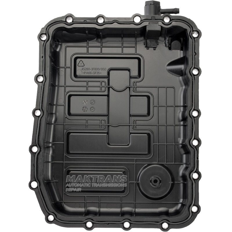 Піддон масляний / кришка гідроблоку (з прокладкою) Hyundai/KIA A6GF1, A6MF1 - 45280-3F800