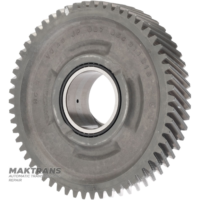 Шестерня Reverse VAG DSG 0GC DQ38, 0GC311215 — нар.Ø 135.75 mm, 58 зубів, без насічок (з підшипником)