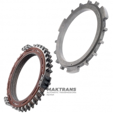 Комплект сталевих та фрикційних дисків C4 Clutch ALLISON 1000 - 5 фрикційних дисків (загальна товщина комплекту 37.75 мм), 29542192, 29542191, 29531049, 29546701, 295356