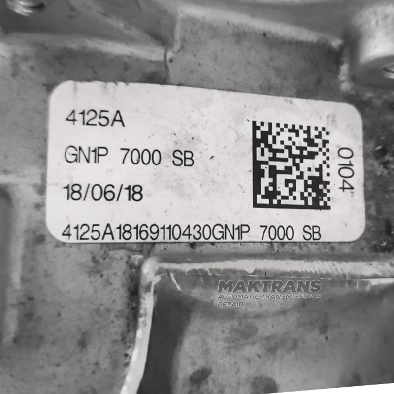 Отремонтированная (road tested) трансмиссия в сборе FORD 6F15, 2WD — для start-stop систем, GN1P-7000-SB, FORD ECOSPORT MK2 1.0 PETROL, (продажа только с обменом)