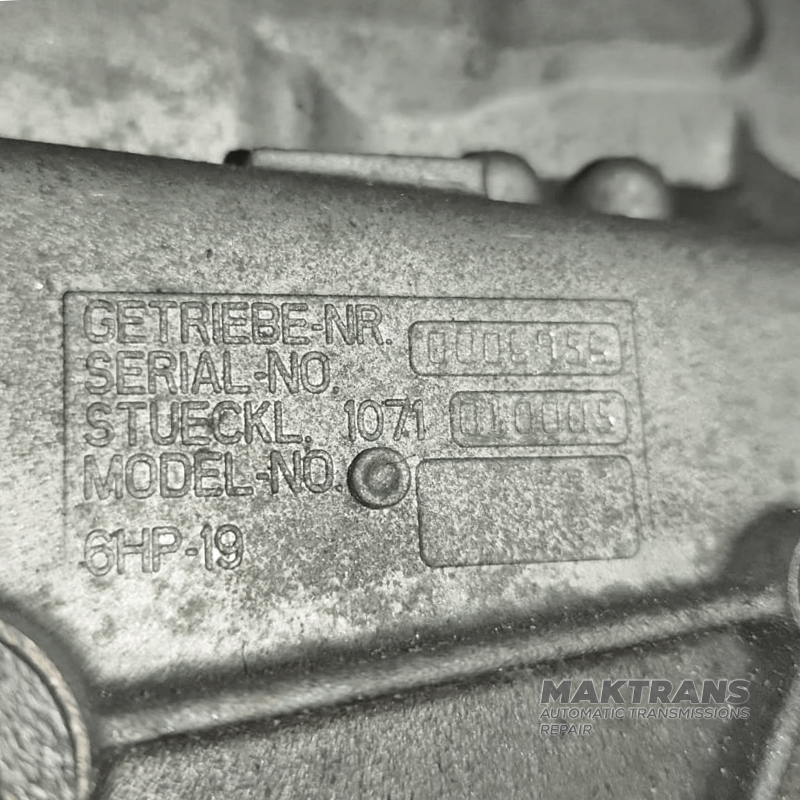 Корпус трансмиссии ZF 6HP19 (2WD) — 1071010005