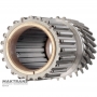 Солнечная шестерня OVERDRIVE DODGE / CHRYSLER 46RE, 46RH, 47RE, 47RH, A518, A618 — 5015107AA, A12610AB, 28 зубьев (наклон зубьев 15 градусов, нар.Ø 52.70 мм), 23 шлица