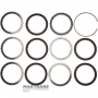 Комплект сталевих та фрикційних дисків 4-5-6 Clutch GM 6T30, 6T31 - 24261228, 24231666, 5 фрикційних дисків (загальна товщина комплекту 19.80 мм)