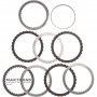 Комплект сталевих та фрикційних дисків 3-5-R Clutch GM 6T30, 6T31 - 24231692, 24261225, 3 фрикційні диски (загальна товщина 19.50 мм)