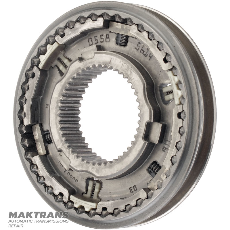 Муфта синхронізатора 2й-Rev / 6-ї передач GETRAG 6DCT250 - 0558561406 (43 шліци на вн. стороні)