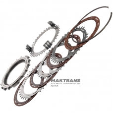 Комплект сталевих та фрикційних дисків C3 (3-5-R) Clutch ALLISON 1000 - 4 фрикційні диски (загальна товщина комплекту 36.50 мм), 29542192, 29546701, 29531049, 29535648