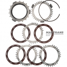 Комплект сталевих та фрикційних дисків C3 (3-5-R) Clutch ALLISON 1000 - 4 фрикційні диски (загальна товщина комплекту 36.50 мм), 29542192, 29546701, 29531049, 29535648