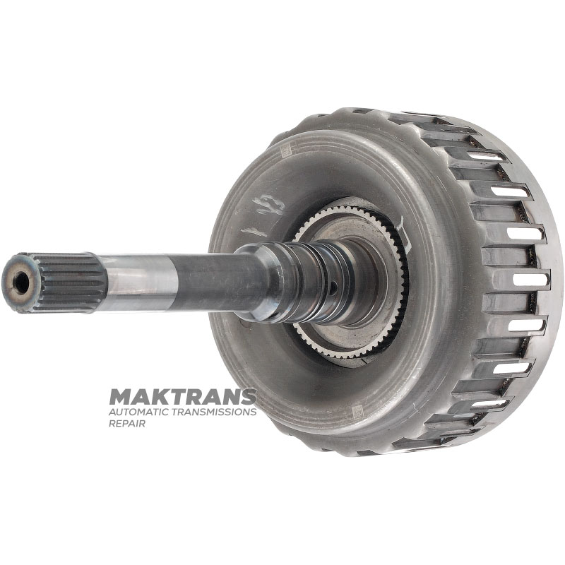 Восстановленный барабан FORWARD Clutch (пустой, без поршней и дисков) TOYOTA AC60E, AC60F — 20 шлицев (нар.Ø 21.30 мм), общая высота 233 мм, длина вала 185 мм