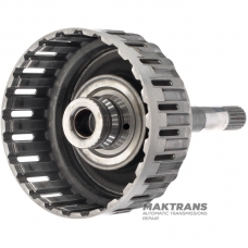 Відновлений барабан FORWARD Clutch (порожній, без поршнів та дисків) TOYOTA AC60E, AC60F — 20 шліців (нар.Ø 21.30 мм), загальна висота 233 мм, довжина валу 185 мм