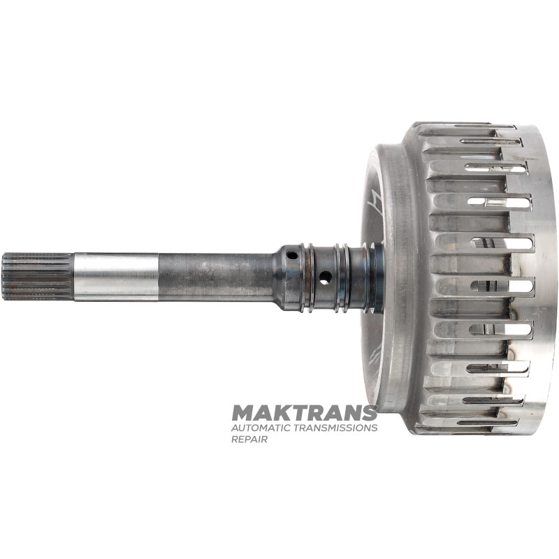 Восстановленный барабан FORWARD Clutch (пустой, без поршней и дисков) TOYOTA AC60E, AC60F — 20 шлицев (нар.Ø 21.30 мм), общая высота 233 мм, длина вала 185 мм