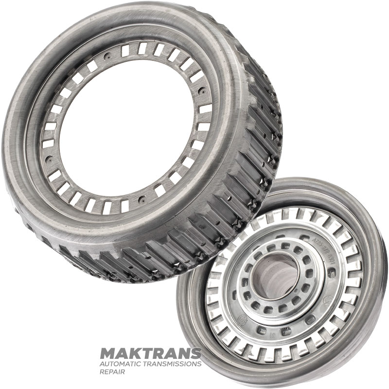 Барабан K38 Clutch в сборе Mercedes-Benz 725.0 — пустой, без дисков (высота от поршня до стопорного кольца 32 мм)