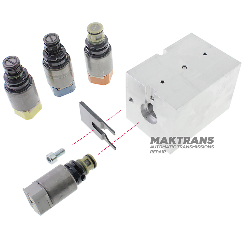 Адаптер для проверки соленоидов ZF 8HP 2nd generation (номера соленоидов 0501221286, 0501221287)