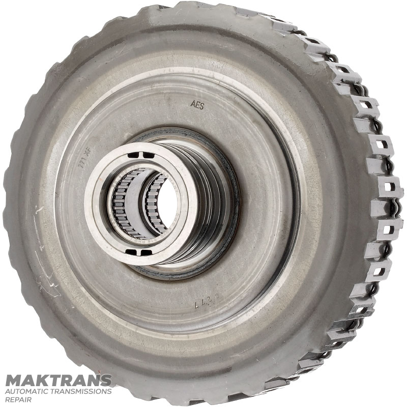 Корпус, маточина подвійного мокрого зчеплення VAG DSG DQ250 02E - 771XF, 772XF (нар.Ø 59.30 мм, 4 тефлонових кільця)