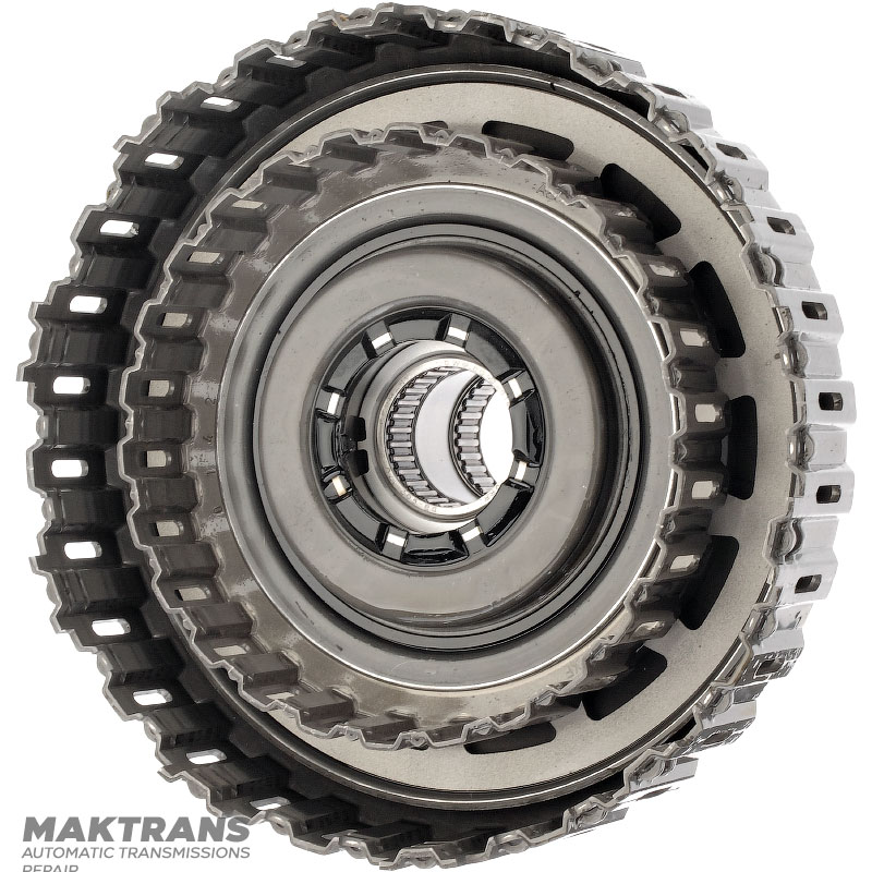 Корпус, маточина подвійного мокрого зчеплення VAG DSG DQ250 02E - 771XF, 772XF (нар.Ø 59.30 мм, 4 тефлонових кільця)