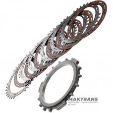 Комплект стальных и фрикционных дисков C4 Clutch ALLISON 1000 — 6 фрикционных дисков (общая толщина комплекта 37.15 / 40.75 мм), 29542192, 29542191, 29531049, 29546701, 29535640
