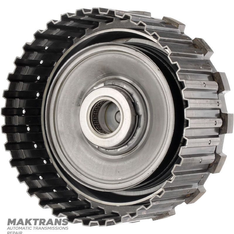 Барабан K27 Clutch і вихідний вал (2WD) Mercedes-Benz 725.0 — (загальна висота 198 мм, 30 шліців (нар.Ø 31.65 мм), 3 фрикційні диски)