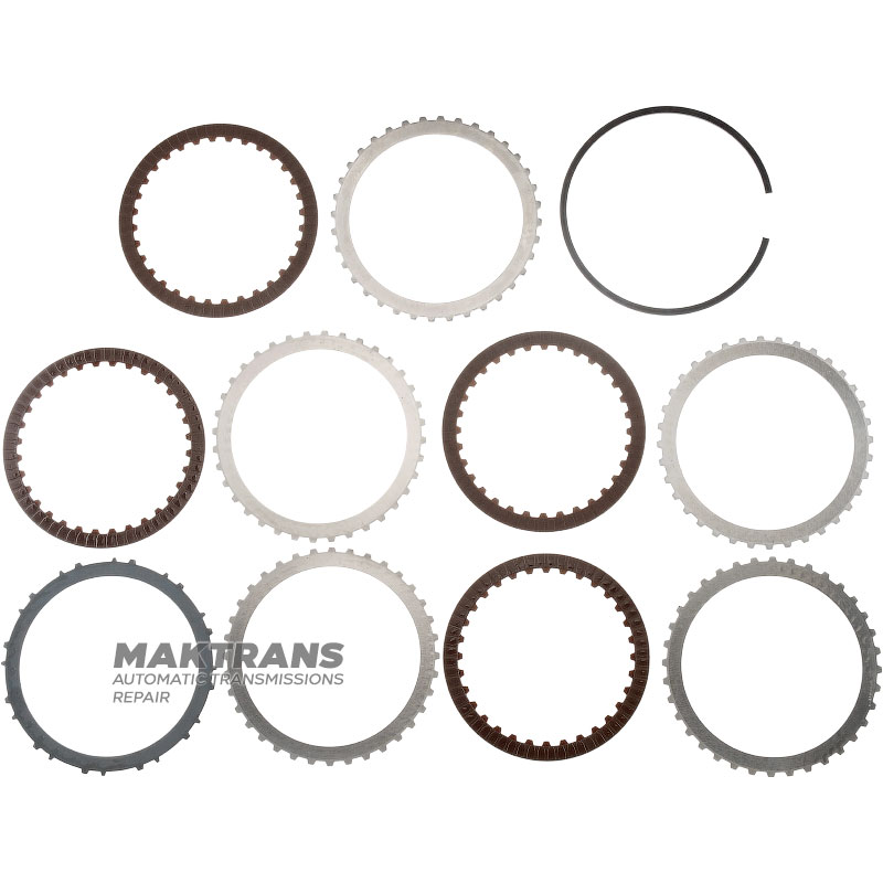 Барабан K27 Clutch (4 фрик. диски), вихідний вал (4WD) Mercedes-Benz 725.0 - A7252701404 (загальна висота 196 мм, 30 шліців (нар.Ø 31.65 мм))