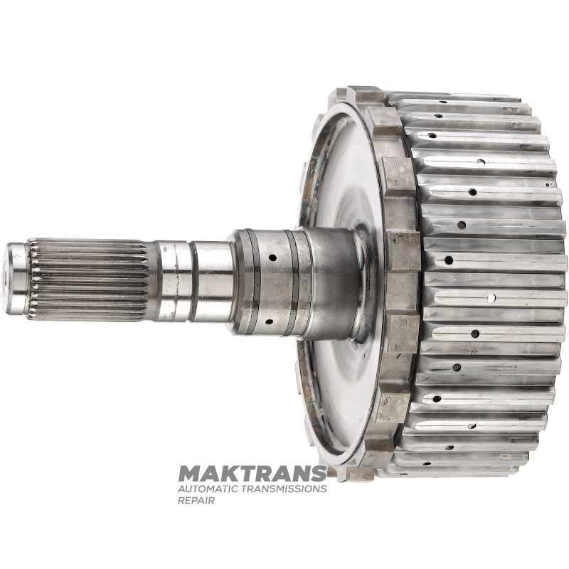 Барабан K27 Clutch (4 фрик. диски), вихідний вал (4WD) Mercedes-Benz 725.0 - A7252701404 (загальна висота 196 мм, 30 шліців (нар.Ø 31.65 мм))