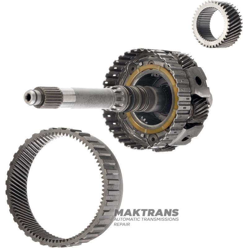 Передняя планетарная передача VW / AUDI 0C8 TR-80SD, Mitsubishi TL-80NF — общая высота вала 337 мм, 5 сателлитов (19/16 зубьев)