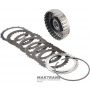 Барабан K1 Clutch 722.7 — A1683700527 (3 фрикційні диски, загальна висота барабана 56 мм)