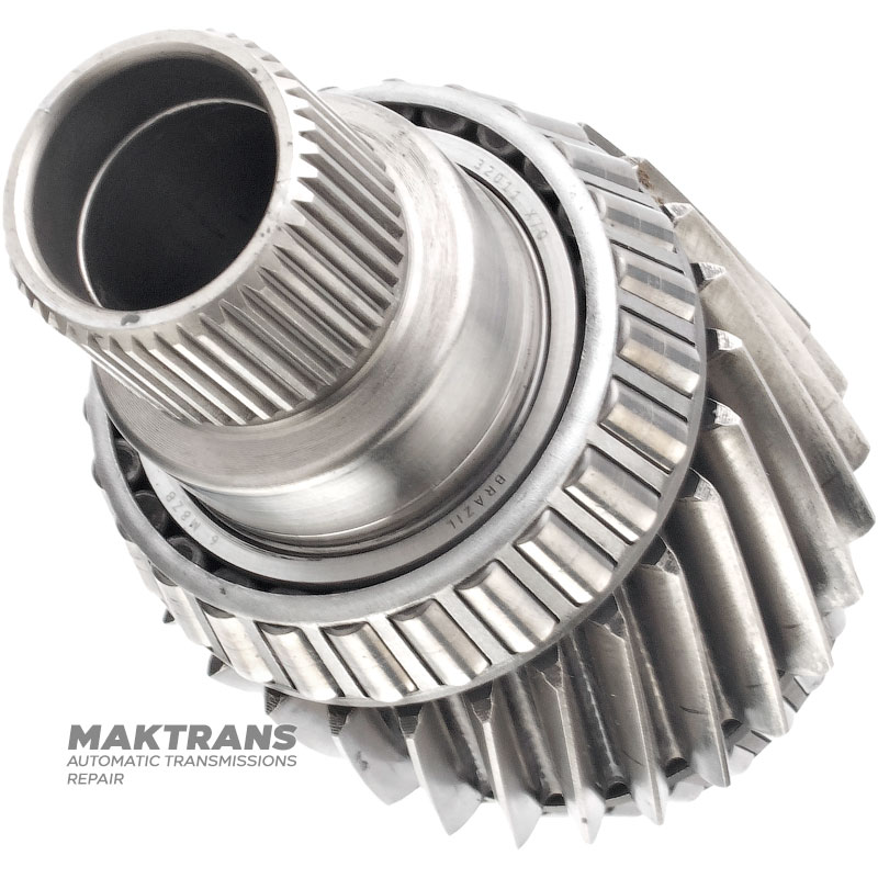 Ведущая шестерня раздаточной коробки FORD 6F50 AT43-7251-DE (DT4Z-7251-G) FORD EXPLORER (U502), FORD EDGE 3.5L V6 — 26 зубьев (нар.Ø 89.90 мм), 42 шлица (нар.Ø 42.85 мм)