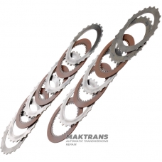 Комплект сталевих та фрикційних дисків FORWARD Clutch ZF 4HP22 – 6 фрикційних дисків (загальна товщина комплекту 21.50 мм)