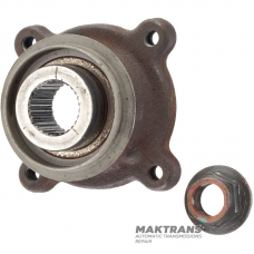 Фланець роздавальної коробки FORD / MAZDA AT43-7251-DE, 7E53-7251-BV 47 — 4 отвори кріплення (вн.Ø 8.50 мм, між.болт 73.80 мм), 28 шліців
