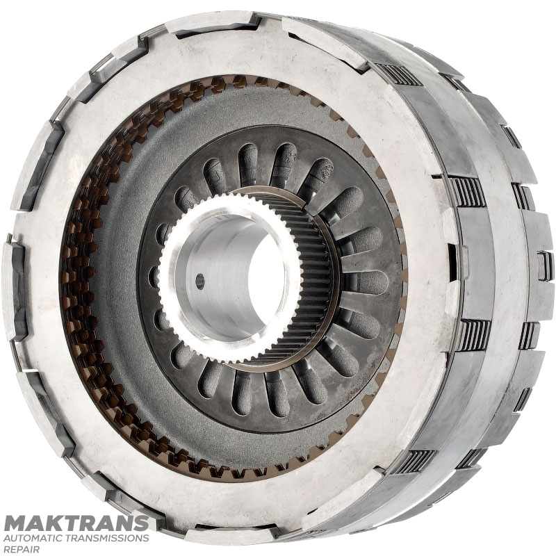 Барабан Intermediate, Overrun, Reverse Clutch ZF 4HP22, 4HP24 — 1043417065, 1043417041 (Фрикционные диски Intermediate, Overrun Clutch — 24 зуба, Reverse Clucth — 48 зубьев)