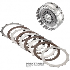 Барабан Intermediate, Overrun, Reverse Clutch ZF 4HP22, 4HP24 - 1043417065, 1043417041 (Фрикційні диски Intermediate, Overrun Clutch - 24 зуби, Reverse Clucth - 48 зубів)