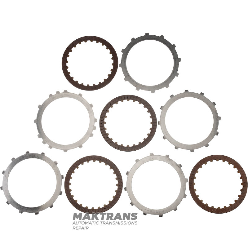 Барабан Intermediate, Overrun, Reverse Clutch ZF 4HP22, 4HP24 — 1043417065, 1043417041 (Фрикционные диски Intermediate, Overrun Clutch — 24 зуба, Reverse Clucth — 48 зубьев)