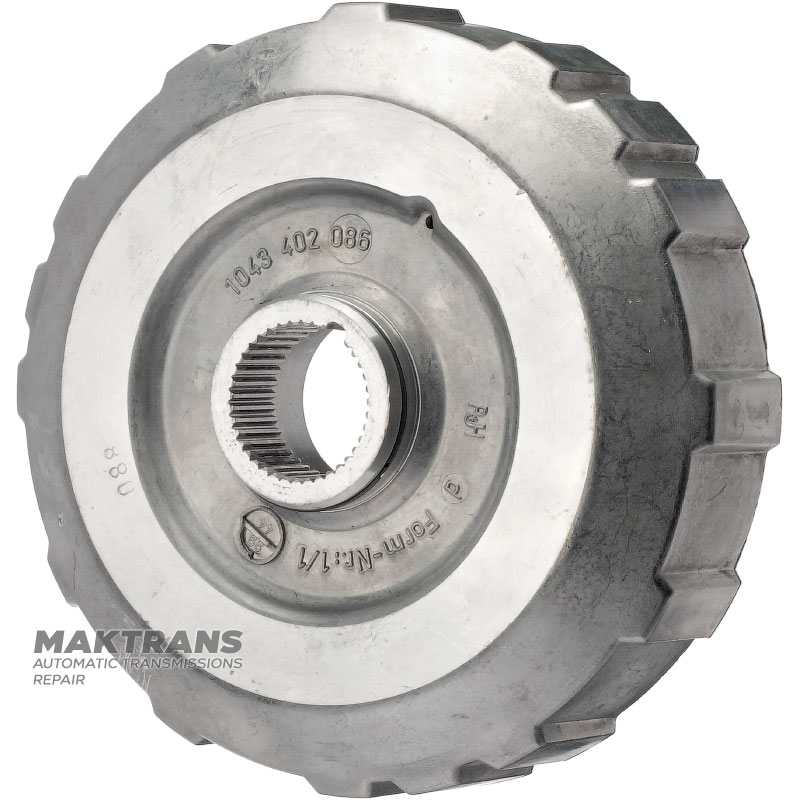 Барабан DIRECT (B) Clutch ZF 4HP22, 4HP24 — 1043402086, пустой, без дисков (под 5 фрикционных дисков)