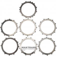 Комплект стальных дисков DIRECT (B) Clutch ZF 4HP22, 4HP24 — 24231209825, 1043302021, 5 стальных дисков (толщина 1.80 мм)