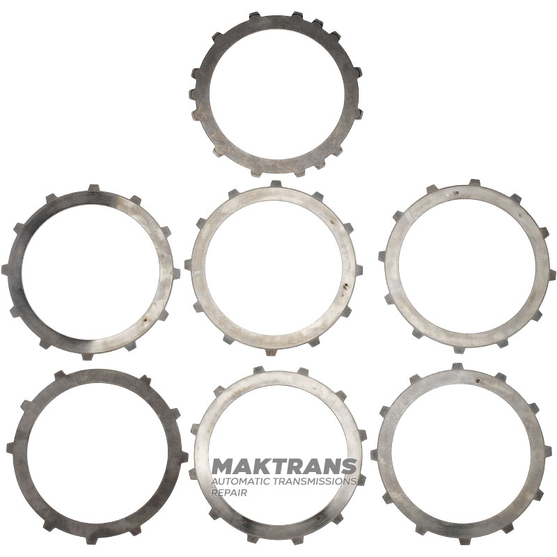 Комплект стальных дисков DIRECT (B) Clutch ZF 4HP22, 4HP24 — 24231209825, 1043302021, 5 стальных дисков (толщина 1.80 мм)