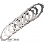 Комплект стальных дисков DIRECT (B) Clutch ZF 4HP22, 4HP24 — 24231209825, 1043302021, 5 стальных дисков (толщина 1.80 мм)