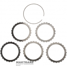 Комплект сталевих дисків OVERDRIVE Clutch ZF 4HP22, 4HP24 - 4 фрикційні диски