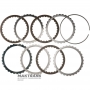 Барабан A Clutch / передняя планетарная передача (4 сателлита) FORD 6R60 6R75 6R80 — 3 фрикционных диска (общая толщина комплекта 16.90 мм)
