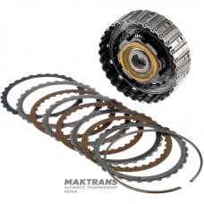 Барабан A Clutch / передняя планетарная передача (4 сателлита) FORD 6R60 6R75 6R80 — 3 фрикционных диска (общая толщина комплекта 16.90 мм)