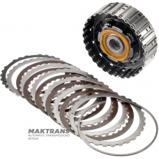 Барабан A Clutch / передняя планетарная передача (4 сателлита) FORD 6R60 6R75 6R80 — 5 фрикционных дисков (общая толщина комплекта 26 мм)