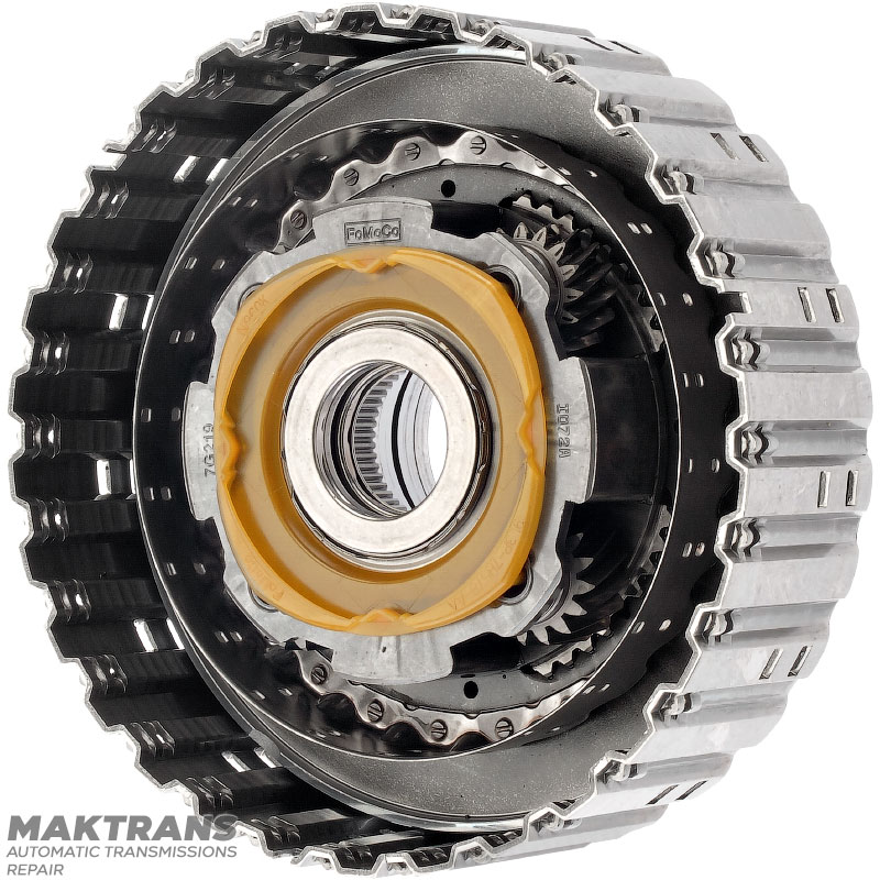 Барабан A Clutch / передняя планетарная передача (4 сателлита) FORD 6R60 6R75 6R80 — 5 фрикционных дисков (общая толщина комплекта 26 мм)