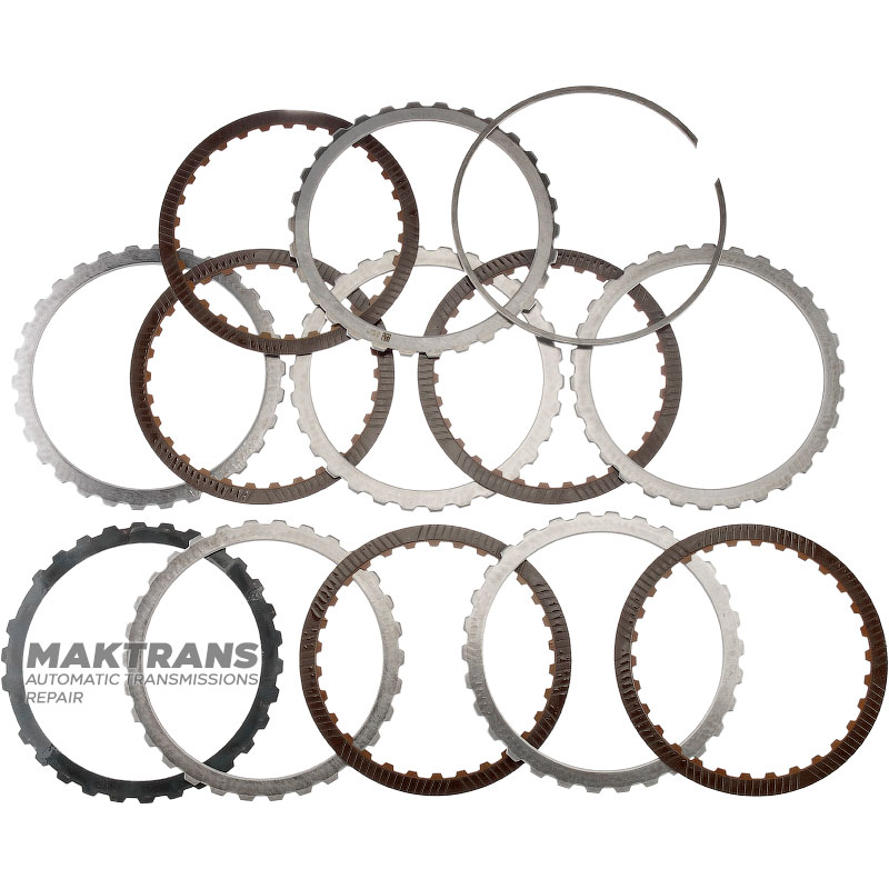 Барабан A Clutch / передняя планетарная передача (4 сателлита) FORD 6R60 6R75 6R80 — 5 фрикционных дисков (общая толщина комплекта 26 мм)