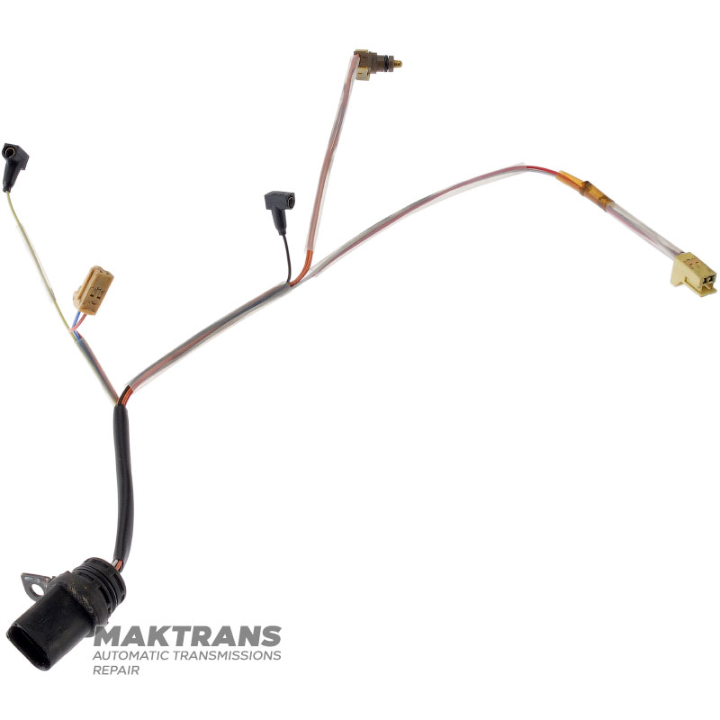 Проведення гідроблоку AISIN WARNER TR-60SN, VAG 09D - 8 пінів (датчик температури, два роз'єми під датчики тиску), 95532536301, 09D927363D