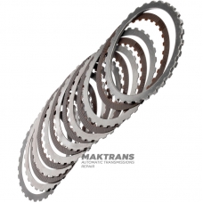 Комплект сталевих та фрикційних дисків LOW/REVERSE Brake FORD 6R60, 6R80 - 6 фрикційних дисків (загальна товщина 25.60 мм)