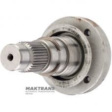 Фланець передній роздавальної коробки BorgWarner BW4440, 68055317AA - 4 кріпильні отвори (вн.Ø 8.25 мм), 34 шліци (нар.Ø 34.75 мм), (CHRYSLER 300 V6 3.6L, 845R