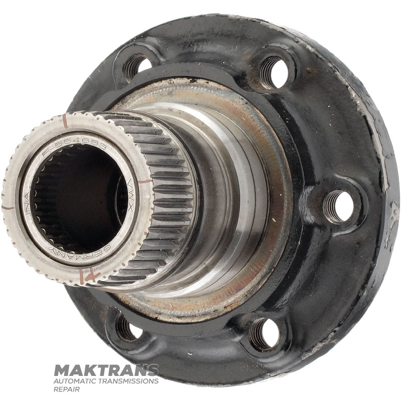 Фланец задний раздаточной коробки DODGE, JEEP DHY ITC / Mercedes-Benz DCS — 68087458AA (6 крепежных отверстий, между центрами отверстий  40.75 мм, 41 шлиц (нар.Ø 44.25 мм))