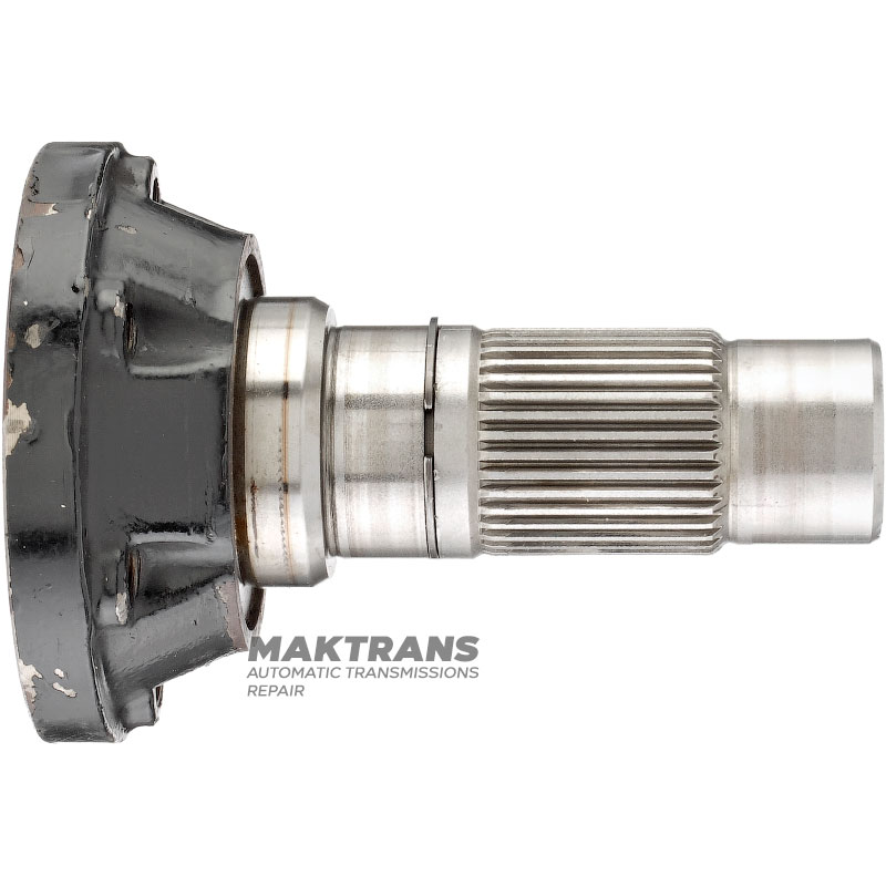 Фланец передний DODGE, JEEP DHY ITC / Mercedes-Benz DCS — 68071845AA (6 крепежных отверстий (вн.Ø 8.50 мм), между центрами отверстий 40.60 мм, 36 шлицев (нар.Ø 39 мм))