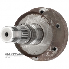 Фланец передний раздаточной коробки BorgWarner BW4404 — 4404-171-003, 4404-171-001, 6 крепежных отверстий (вн.Ø 6.65 мм, 45.10 мм меж центр), F77A-7A195-VA, 44-04-000-005 (95-01 Ford Explorer)