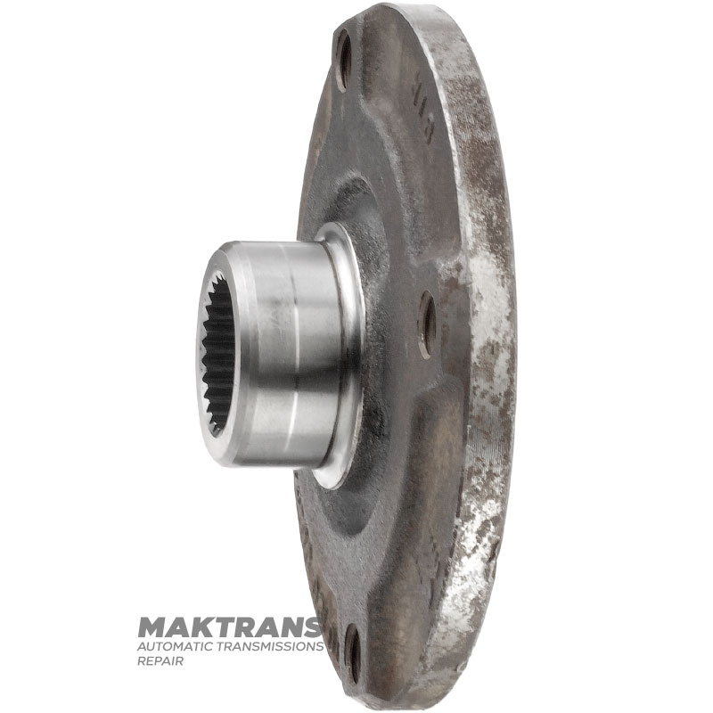 Фланець задній роздавальної коробки BorgWarner BW4404 — 4 отвори кріплення (вн.Ø 10.25 мм), 26 шліців, 4400-031-009, F77A-7A195-VA, 44-04-000-005 (95-